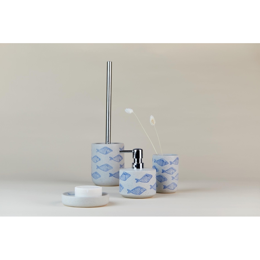 WENKO 24311100 - Šķidro ziepju dozators AQUAMARIN 475 ml bēšs