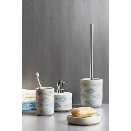 WENKO 24313100 - WC birste AQUAMARIN 10x40 cm bēša