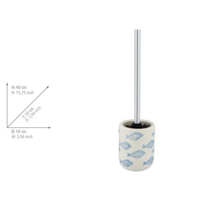 WENKO 24313100 - WC birste AQUAMARIN 10x40 cm bēša