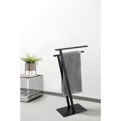 WENKO 24396100 - Dvieļu statīvs LIRIO 20x40 cm melns