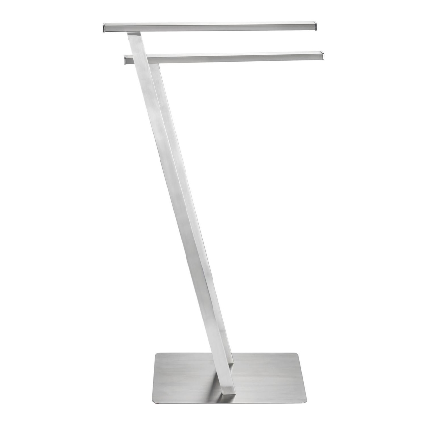 WENKO 24397100 - Dvieļu turētājs LIRIO 20x76,5 cm nerūsējošā tērauda satīna apdare