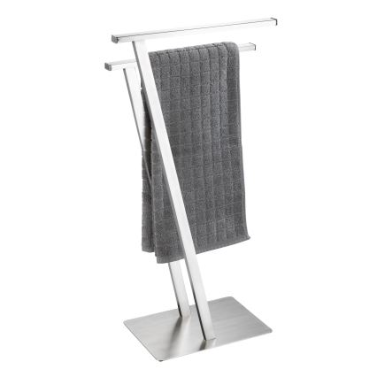 WENKO 24397100 - Dvieļu turētājs LIRIO 20x76,5 cm nerūsējošā tērauda satīna apdare