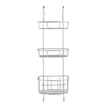 WENKO 24422100 - Plaukts OLESI 22,5x70 cm nerūsējošā tērauda/sudraba