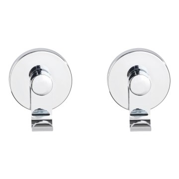 WENKO 24466100-Āķis VACUUM-LOC 6x7 cm spīdīgs hroms