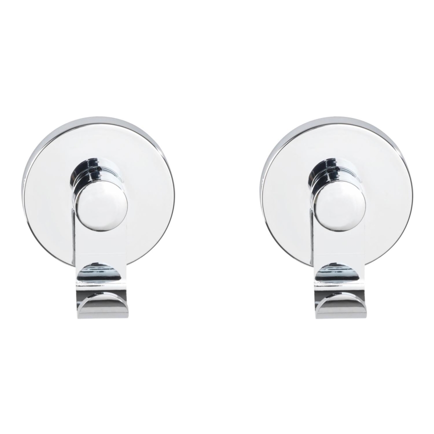 WENKO 24466100-Āķis VACUUM-LOC 6x7 cm spīdīgs hroms