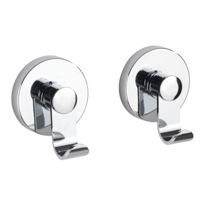 WENKO 24466100-Āķis VACUUM-LOC 6x7 cm spīdīgs hroms