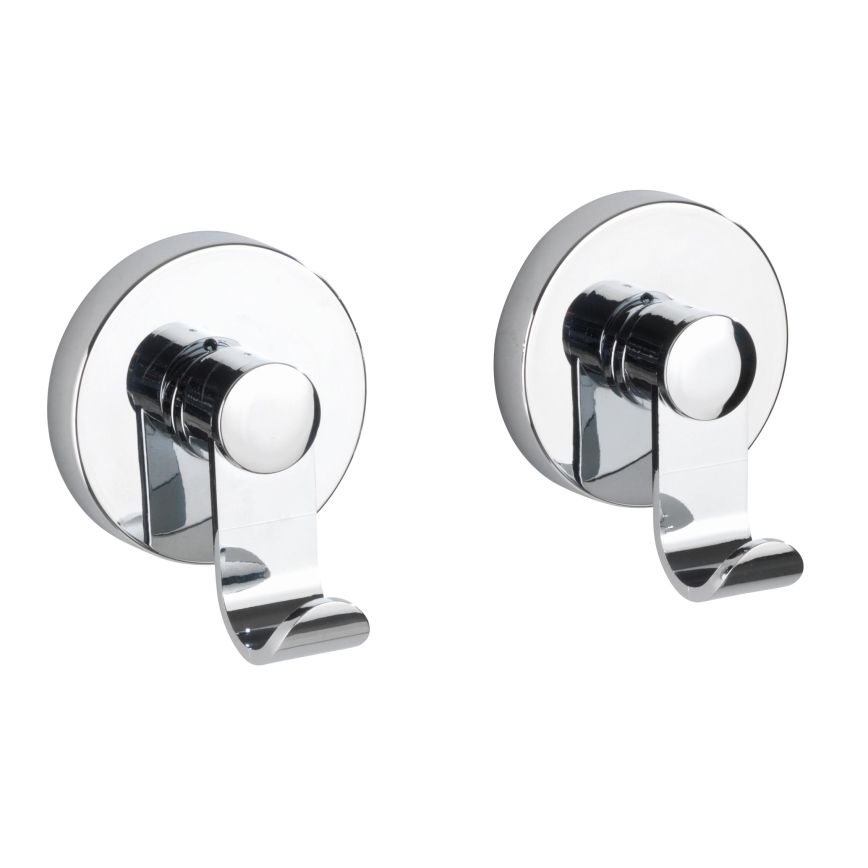 WENKO 24466100-Āķis VACUUM-LOC 6x7 cm spīdīgs hroms