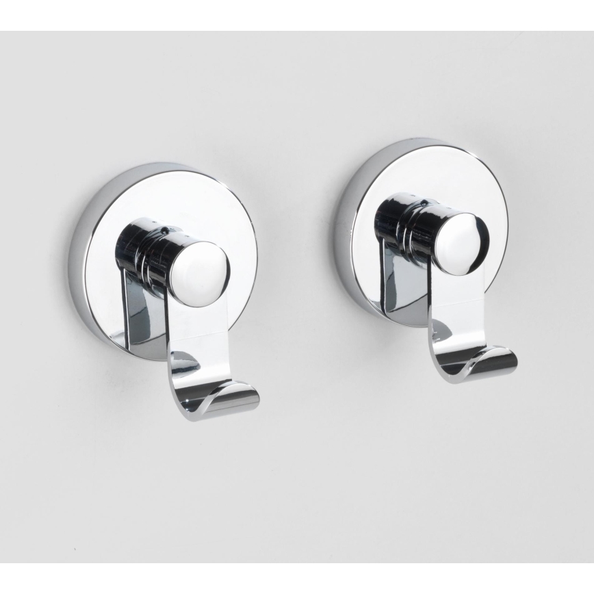 WENKO 24466100-Āķis VACUUM-LOC 6x7 cm spīdīgs hroms