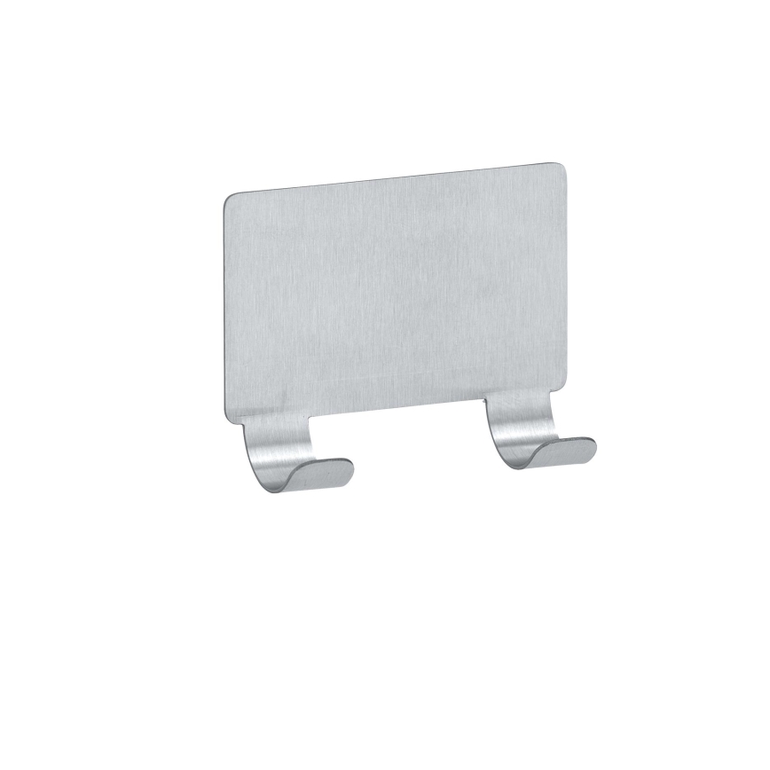 WENKO 24506100 - Stikla rakelīte TERNI 40x17 cm, spīdīgs hroms