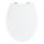 WENKO 24516100-WC tualetes sēdeklis, maksimālā slodze 300/350 KG, 37x44,5 cm, balts/sudraba