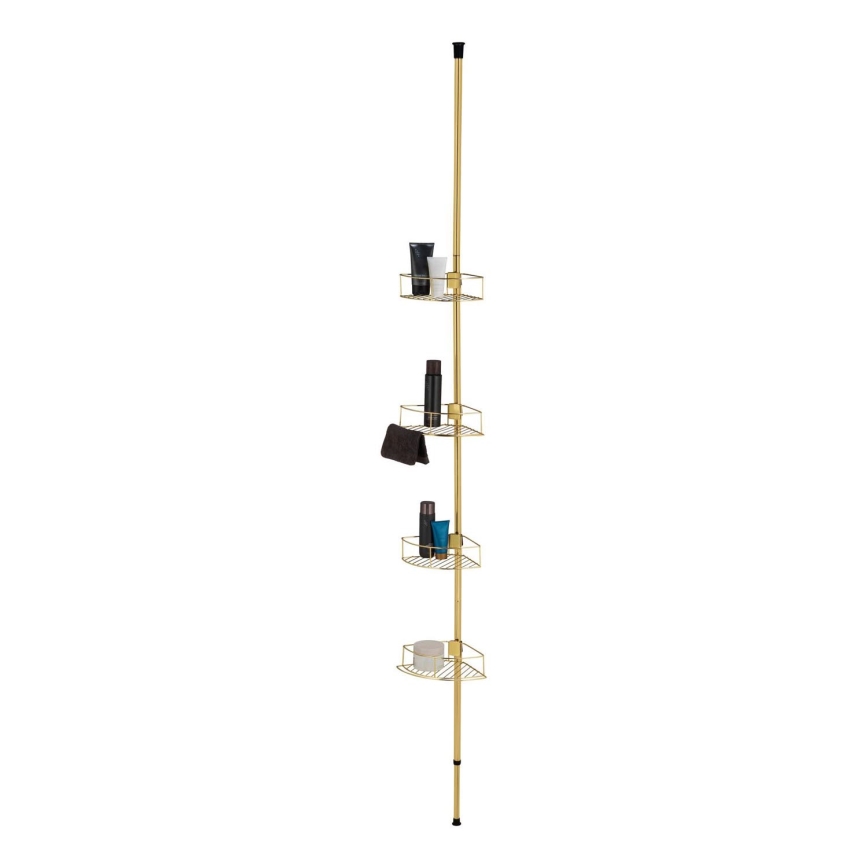 WENKO 24569100-Stūra plaukts DOLCEDO 31x275 cm zelta