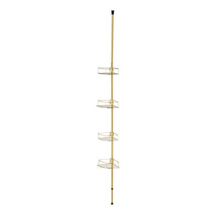 WENKO 24569100-Stūra plaukts DOLCEDO 31x275 cm zelta