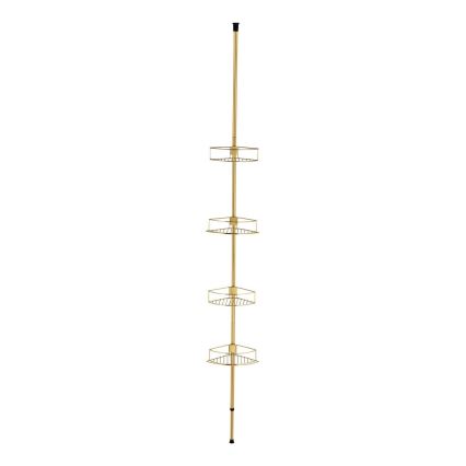 WENKO 24569100-Stūra plaukts DOLCEDO 31x275 cm zelta