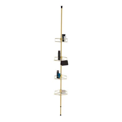 WENKO 24569100-Stūra plaukts DOLCEDO 31x275 cm zelta