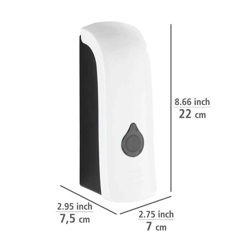 WENKO 24588100-Ziepju dozators RANERA 740 ml balts/melns