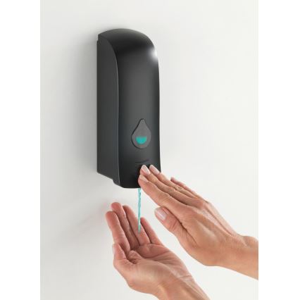 WENKO 24589100 - ziepju dozators RANERA, 280 ml, melns