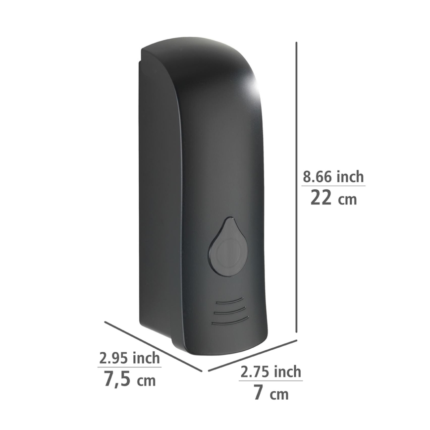 WENKO 24589100-Ziepju dozators RANERA 740 ml melns