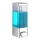 WENKO 24593100 - ISTRES šķidro ziepju dozators, 320 ml, spīdīgs hroms/caurspīdīgs