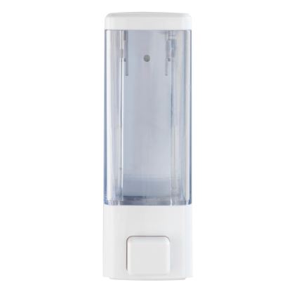 WENKO 24594100-Šķidro ziepju dozators ISTRES 320 ml balts/caurspīdīgs
