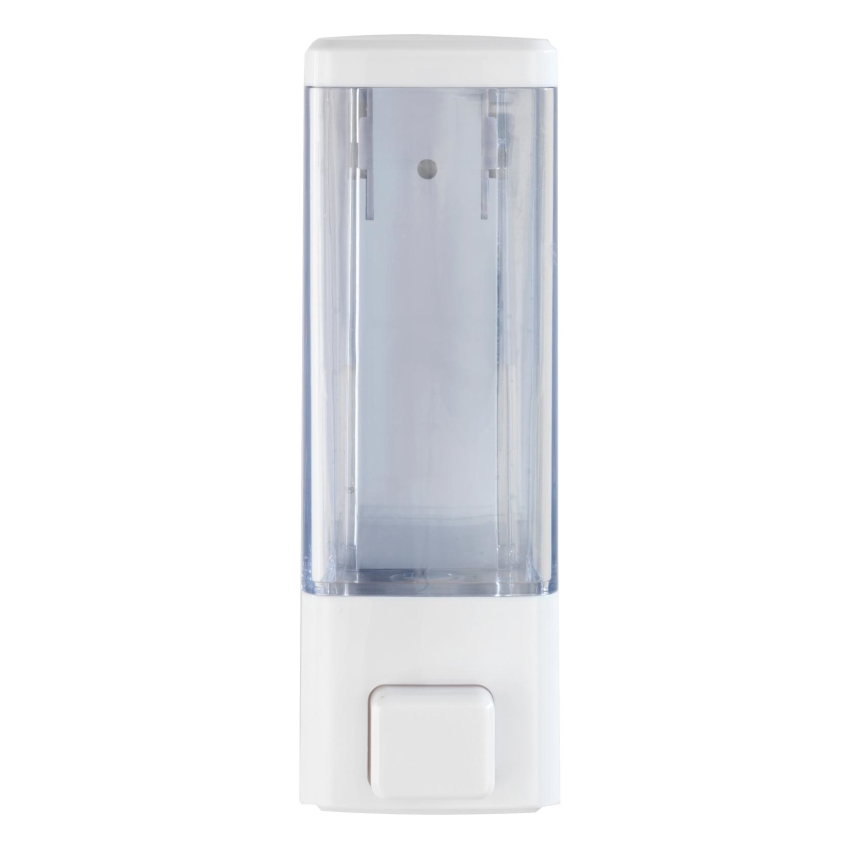 WENKO 24594100-Ziepju dozators ISTRES 320 ml balts/caurspīdīgs