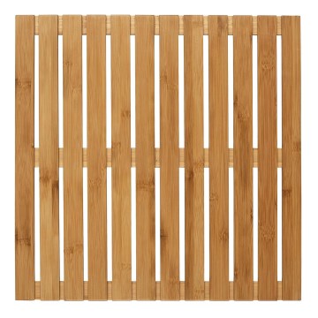 WENKO 24610100 - BAMBUSA paklājs 50x50 cm brūns