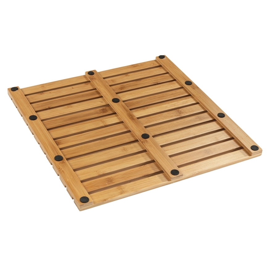 WENKO 24610100 - BAMBUSA paklājs 50x50 cm brūns