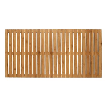 WENKO 24611100 - BAMBUSA durvju paklājs 100x50 cm brūns