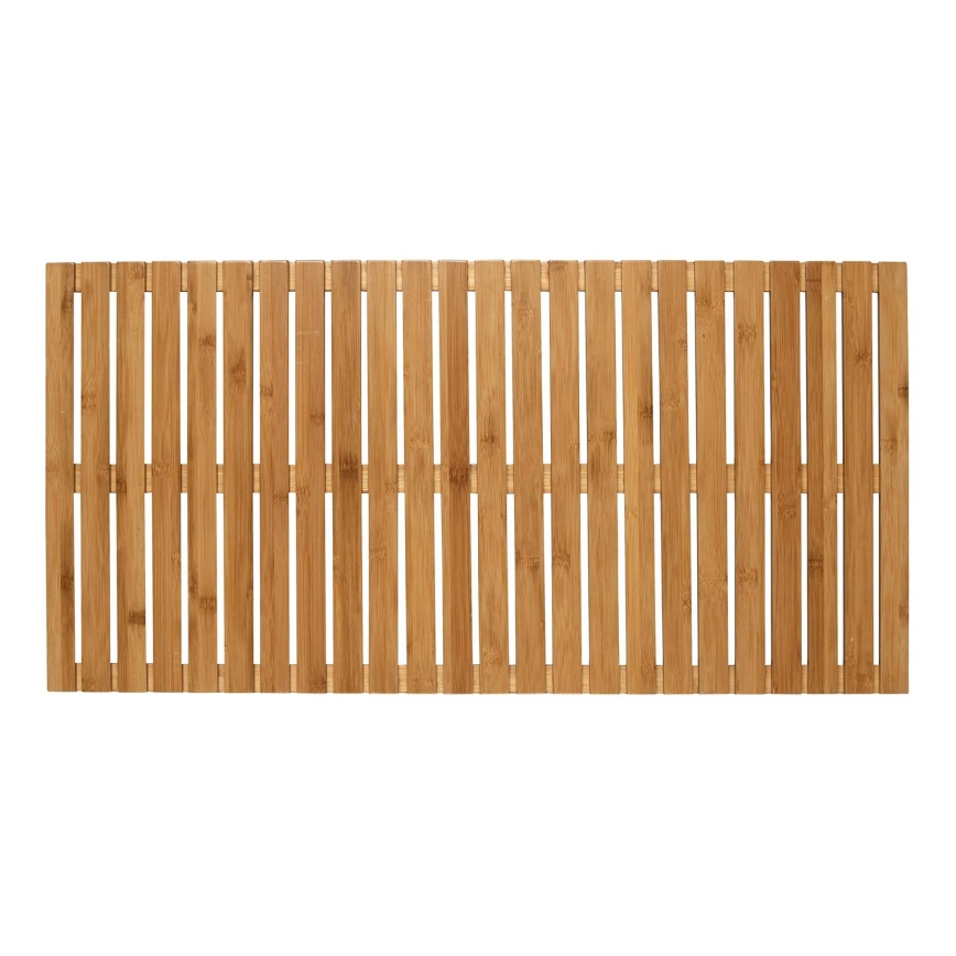 WENKO 24611100 - BAMBUSA durvju paklājs 100x50 cm brūns