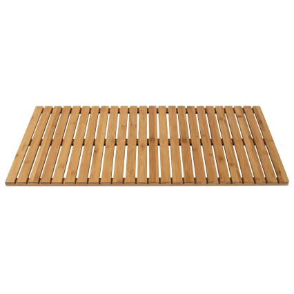 WENKO 24611100 - BAMBUSA durvju paklājs 100x50 cm brūns