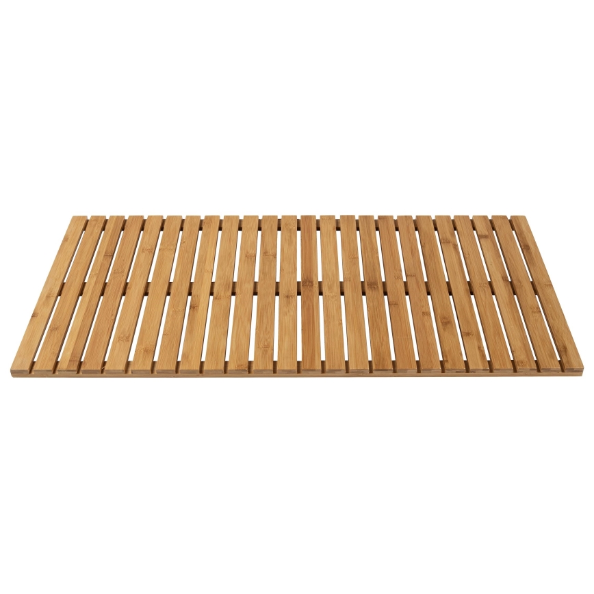 WENKO 24611100 - BAMBUSA durvju paklājs 100x50 cm brūns