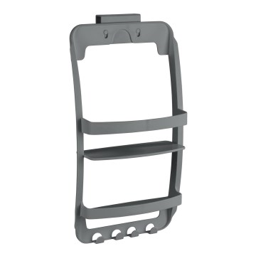 WENKO 24633100 - Plaukts UNIVERSAL 26x54,5 cm antracīts