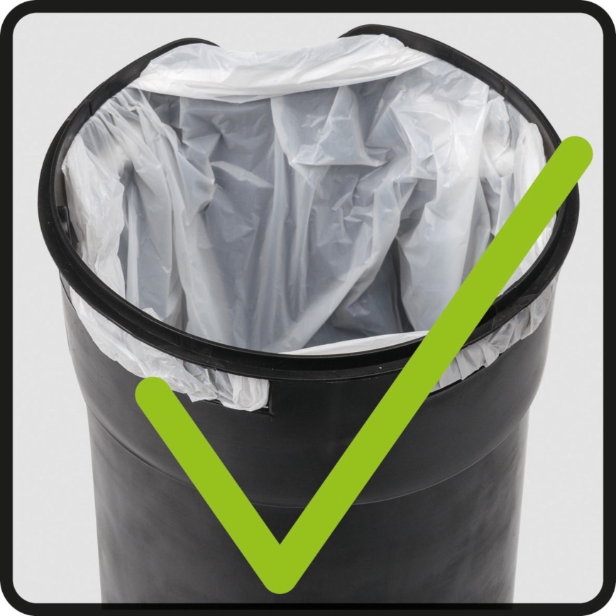 WENKO 24636100 - LEMAN grozs 17x25 cm zaļš/melns