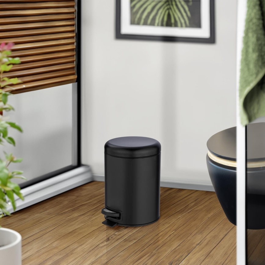 WENKO 24681100 - Grozs LEMAN 21x24 cm melns