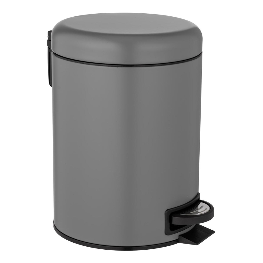 WENKO 24682100 - Grozs LEMAN 21x24 cm pelēks/melns