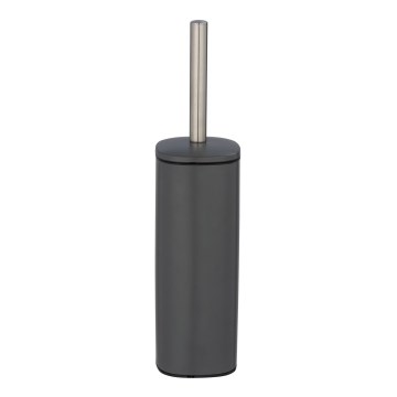 WENKO 24777100 - WC komplekts ALASSIO 9,3x39,2 cm nerūsējošais tērauds/pelēks