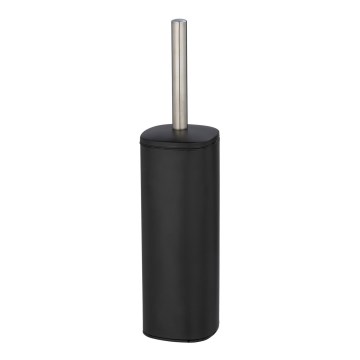 WENKO 24778100 - WC birste ALASSIO 9,3x39,2 cm nerūsējošais tērauds/melna