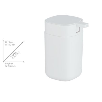 WENKO 24829100 - Ziepju dozators DAVOS 350 ml balts