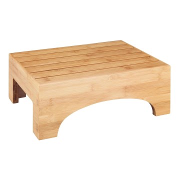 WENKO 24870100 - Taburete BAMBUSA 40x30 cm brūna