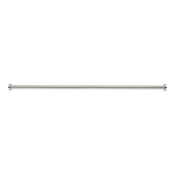 WENKO 24888100 - Dušas stienis LUZ 185x2,8 cm nerūsējošais tērauds/spīdīgs hroms