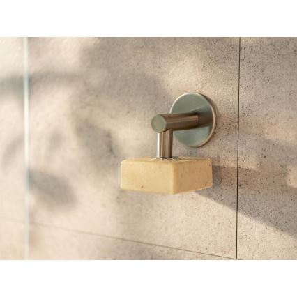 WENKO 24971100-Ziepju turētājs TURBO-LOC 4,5x7 cm sudraba