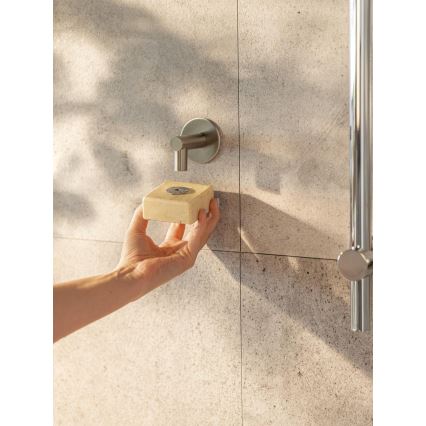 WENKO 24971100-Ziepju turētājs TURBO-LOC 4,5x7 cm sudraba