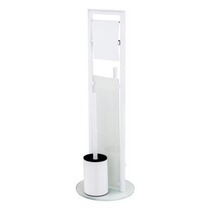 WENKO 24983800 - WC komplekts RAVINA 20x70 cm nerūsējošais tērauds/balts