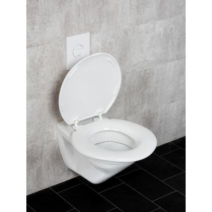 WENKO 25112100-WC tualetes sēdeklis TORINO 44x43,5 cm balts