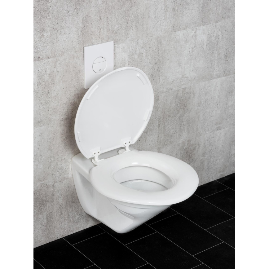 WENKO 25112100-WC tualetes sēdeklis TORINO 44x43,5 cm balts
