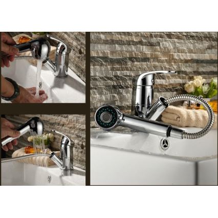 WENKO 25118100 - Dušas galva Ūdens taupīšanas sistēma 4,6x4,6 cm hromēta