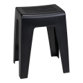 WENKO 25156100 - Taburete KUMBA 38x47 cm melna