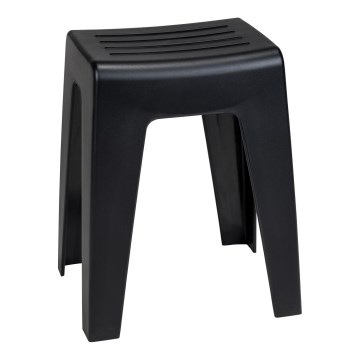 WENKO 25156100 - Taburete KUMBA 38x47 cm melna