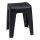 WENKO 25156100 - Taburete KUMBA 38x47 cm melna