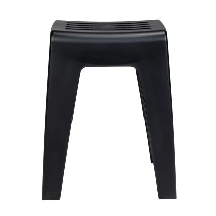 WENKO 25156100 - Taburete KUMBA 38x47 cm melna
