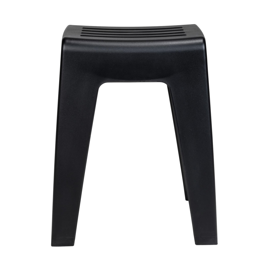 WENKO 25156100 - Taburete KUMBA 38x47 cm melna